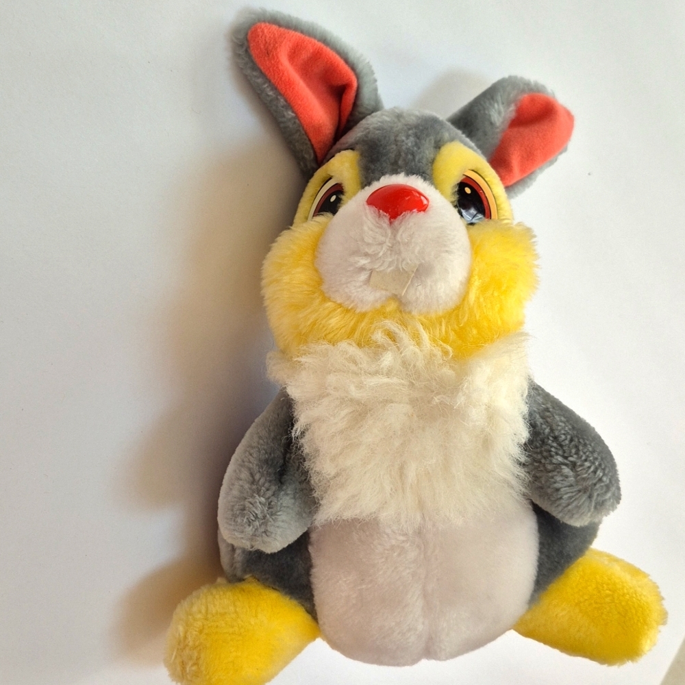 Vintage Disneyland Disney Thumper Rabbit bunny Bambi Plush Stuffed animal 11"